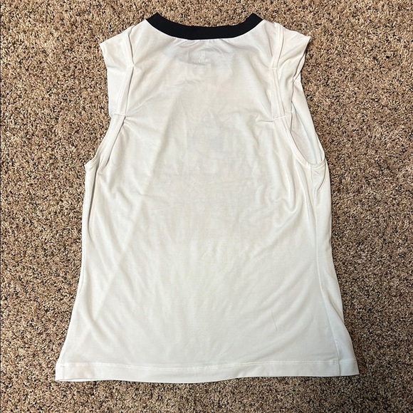 Nike Dri-FIT Tennis Graphic Tank Top Sleeveless Athletic White Small - Picture 5 of 5